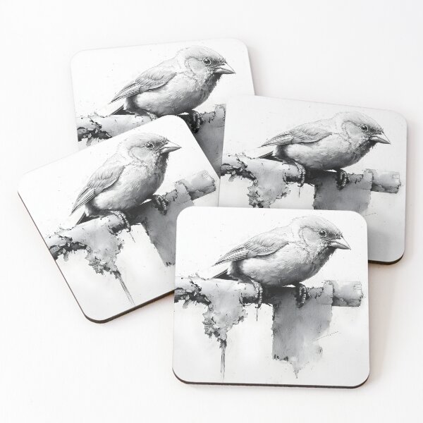 Item preview, Realistic Bird Pencil Drawing designed and sold by Pencil-Art.