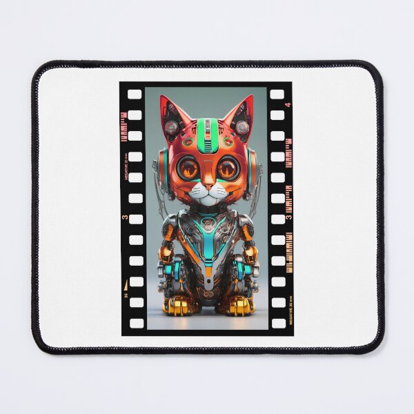Item preview, Robot animals technology. Cat. designed and sold by Drone-tees.