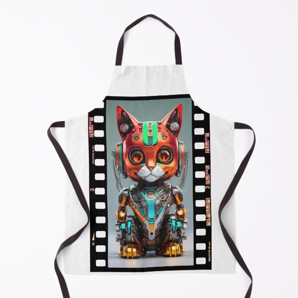 Item preview, Robot animals technology. Cat. designed and sold by Drone-tees.