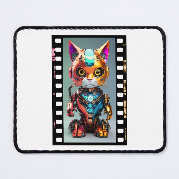 Item preview, Robot animals technology. Cat. designed and sold by Drone-tees.