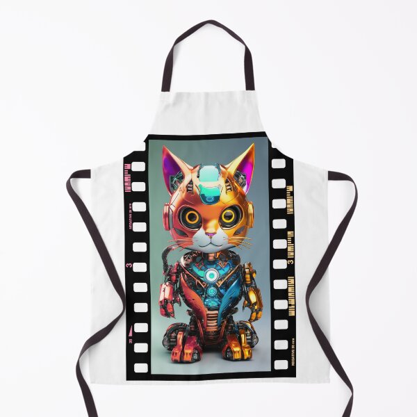 Item preview, Robot animals technology. Cat. designed and sold by Drone-tees.