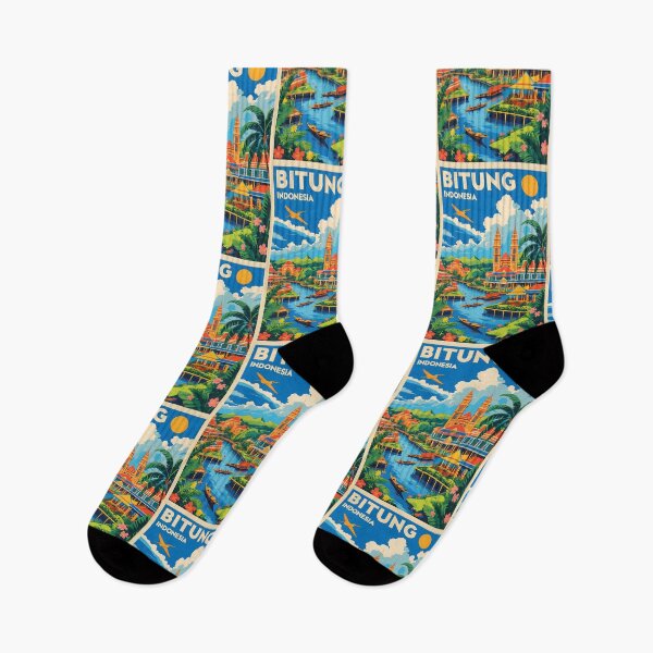 Item preview, Bitung Indonesia Vintage Travel Tourism designed and sold by TravelersGems.