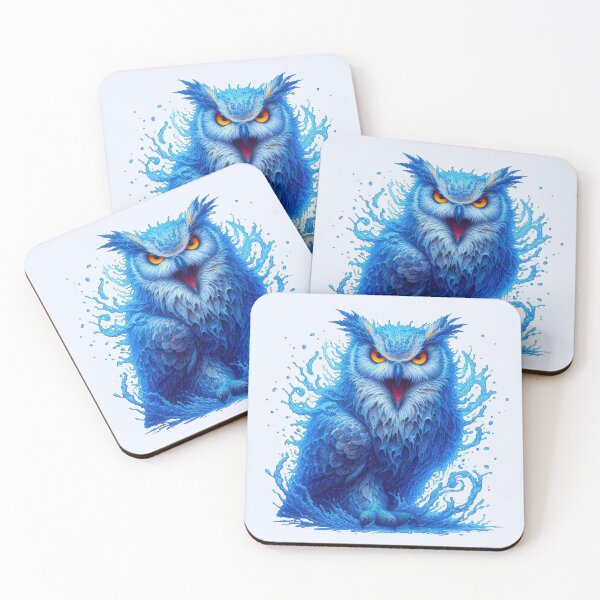 Item preview, magical owl dripping with water designed and sold by LoneAngel.