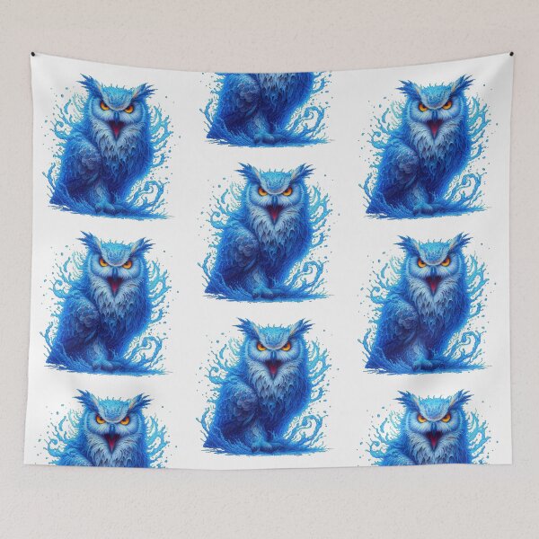 Item preview, magical owl dripping with water designed and sold by LoneAngel.