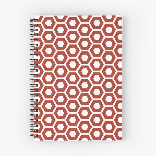 Item preview, Hexagons Carmine designed and sold by Lisetta Collection.