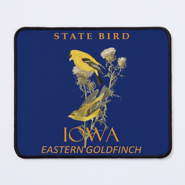 Item preview, Iowa Territory Eastern Goldfinch Bird designed and sold by taiche.