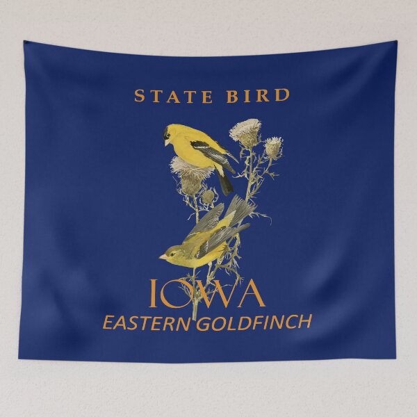 Item preview, Iowa Territory Eastern Goldfinch Bird designed and sold by taiche.