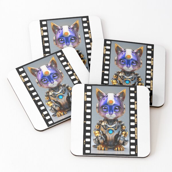 Item preview, Robot animals technology. Cat. designed and sold by Drone-tees.