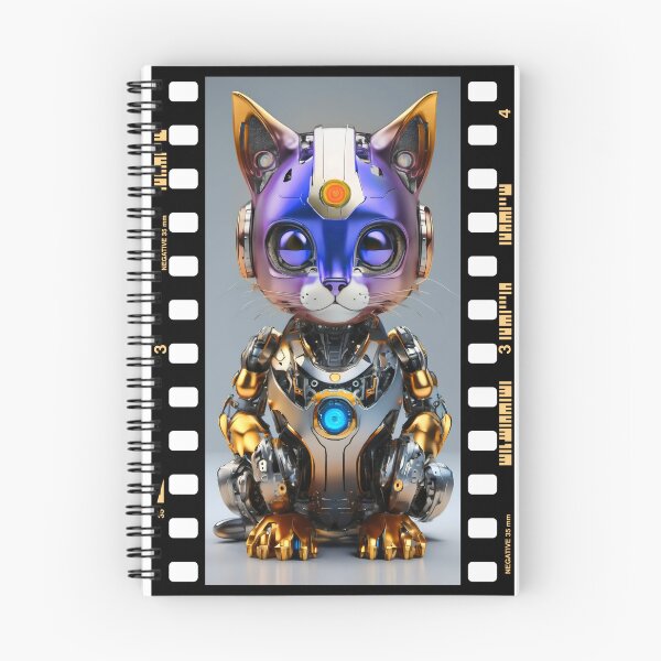 Item preview, Robot animals technology. Cat. designed and sold by Drone-tees.