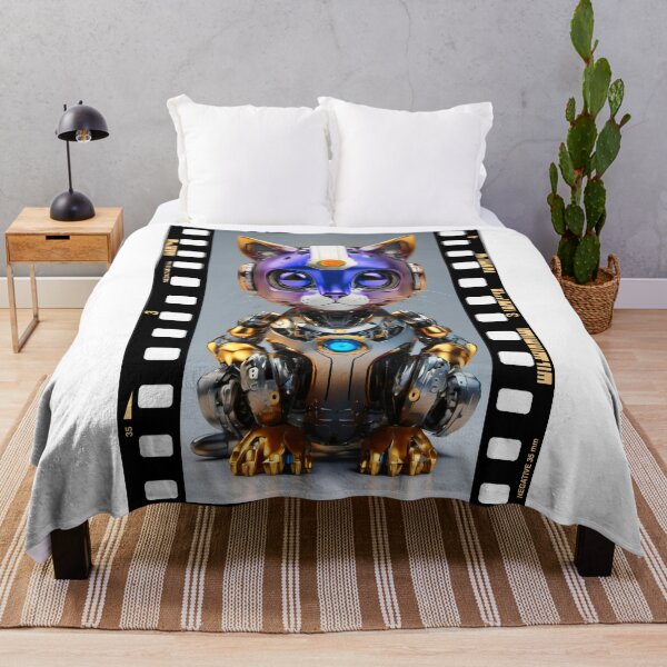 Item preview, Robot animals technology. Cat. designed and sold by Drone-tees.