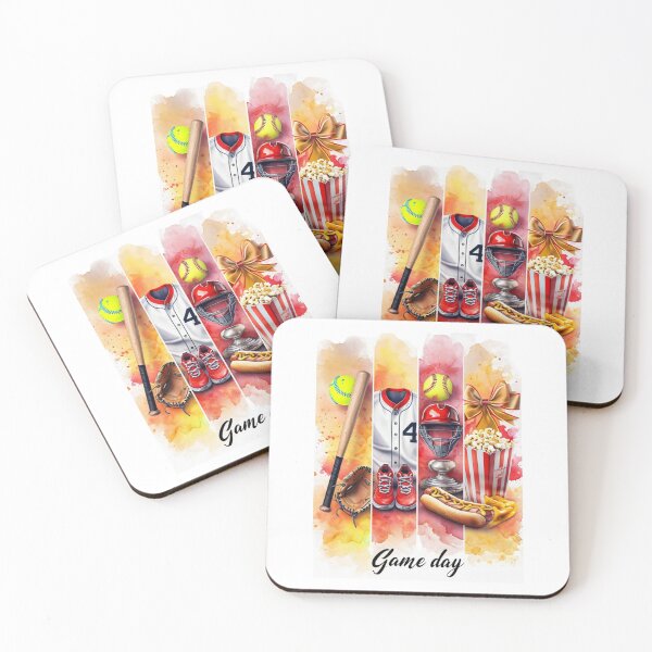 Item preview,  "Game Day Softball Coquette" – Stylish & Sporty Feminine Softball Design designed and sold by Colorful-Garden.