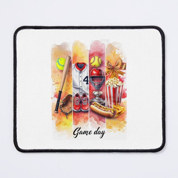 Item preview, "Game Day Softball Coquette" – Stylish & Sporty Feminine Softball Design designed and sold by Colorful-Garden.