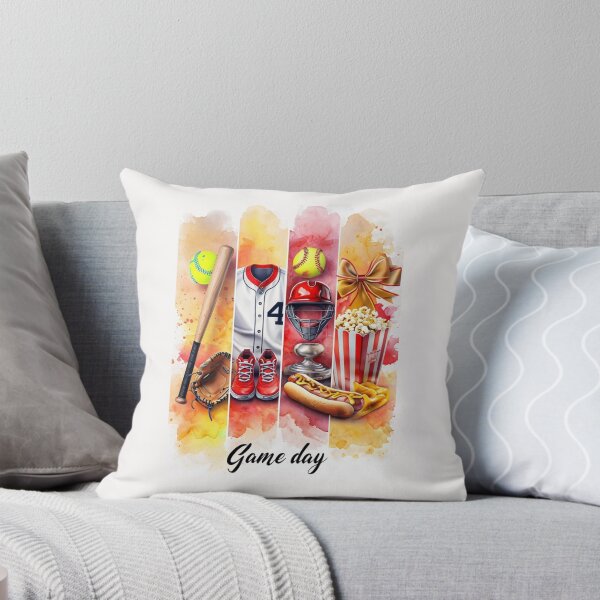 Item preview,  "Game Day Softball Coquette" – Stylish & Sporty Feminine Softball Design designed and sold by Colorful-Garden.