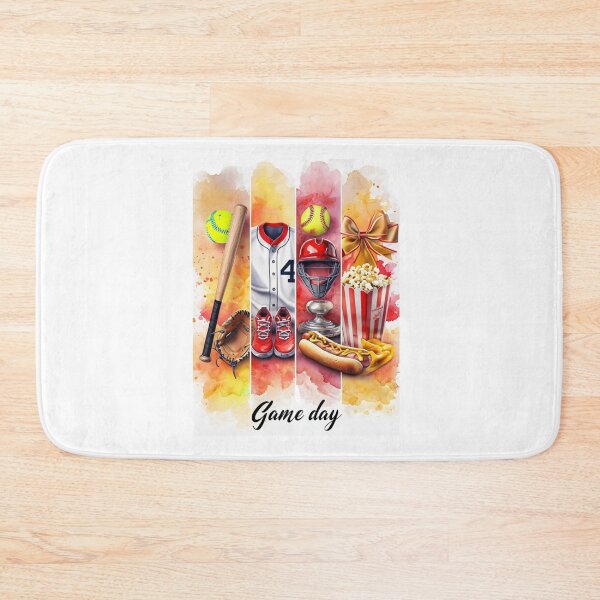 Item preview,  "Game Day Softball Coquette" – Stylish & Sporty Feminine Softball Design designed and sold by Colorful-Garden.