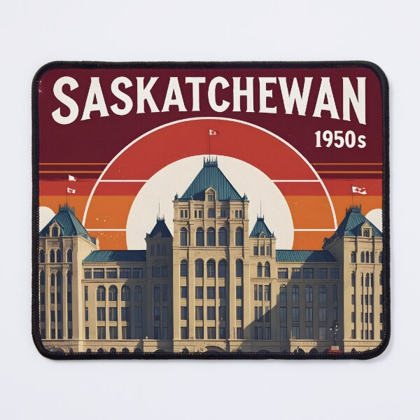 Item preview, 1950s Saskatchewan Canada Vintage Travel Tourism designed and sold by TravelersGems.