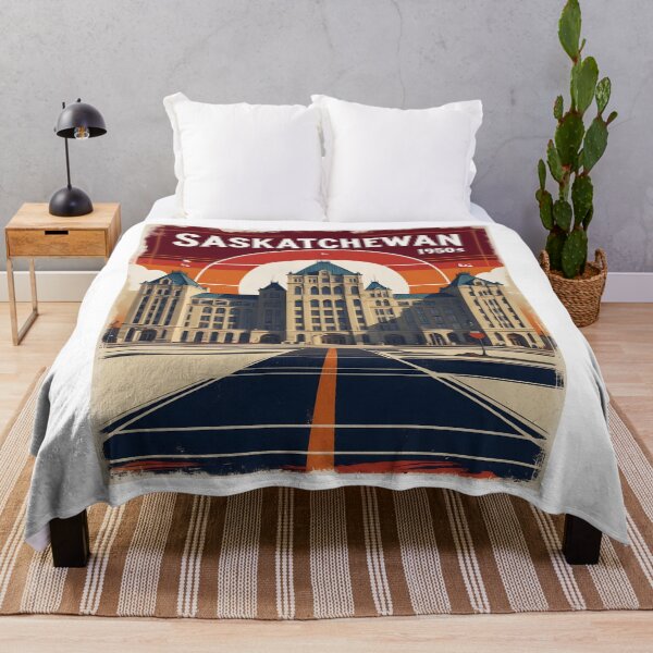 Item preview, 1950s Saskatchewan Canada Vintage Travel Tourism designed and sold by TravelersGems.