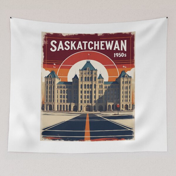 Item preview, 1950s Saskatchewan Canada Vintage Travel Tourism designed and sold by TravelersGems.