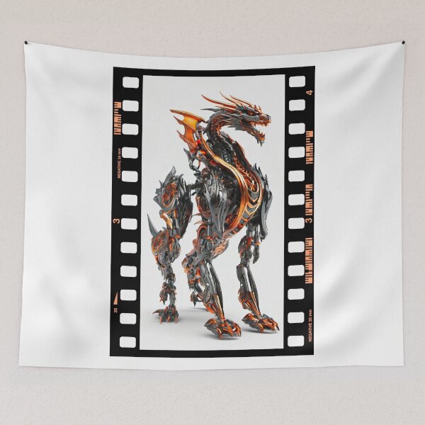Item preview, Robot animals technology. Dragon. designed and sold by Drone-tees.