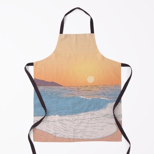 Item preview, Sun rising over ocean minimalist art designed and sold by ArtSE46.