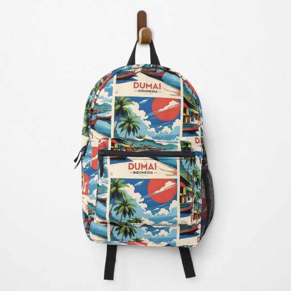 Item preview, Dumai Indonesia Vintage Viajes Turismo designed and sold by TravelersGems.