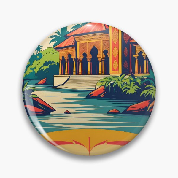 Item preview, Banda Aceh Indonesia Vintage Travel Tourism designed and sold by TravelersGems.