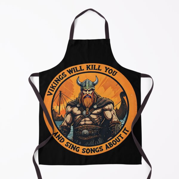 Item preview, Vikings Will Kill You And Sing Songs About It designed and sold by AlphaTeez.