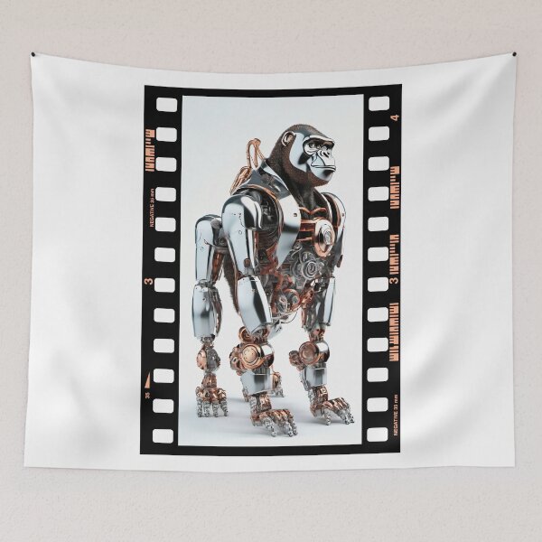 Item preview, Robot animals technology. Gorilla. designed and sold by Drone-tees.