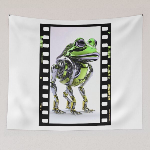 Item preview, Robot animals technology. Frog. designed and sold by Drone-tees.