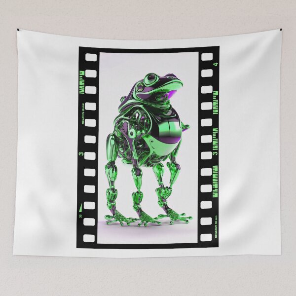 Item preview, Robot animals technology. Frog. designed and sold by Drone-tees.