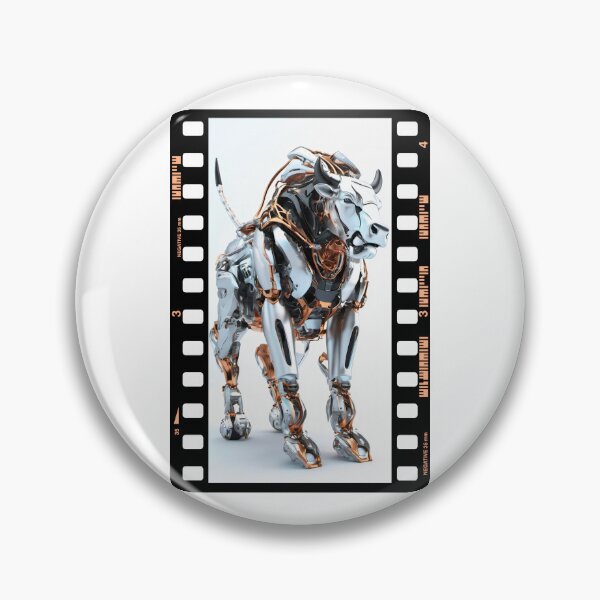 Item preview, Robot animals technology. Bull. designed and sold by Drone-tees.