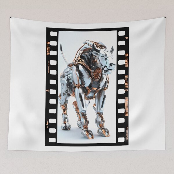 Item preview, Robot animals technology. Bull. designed and sold by Drone-tees.