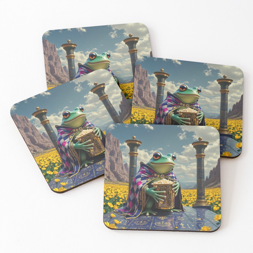 Item preview, Coasters (Set of 4) designed and sold by HabitableMoons.
