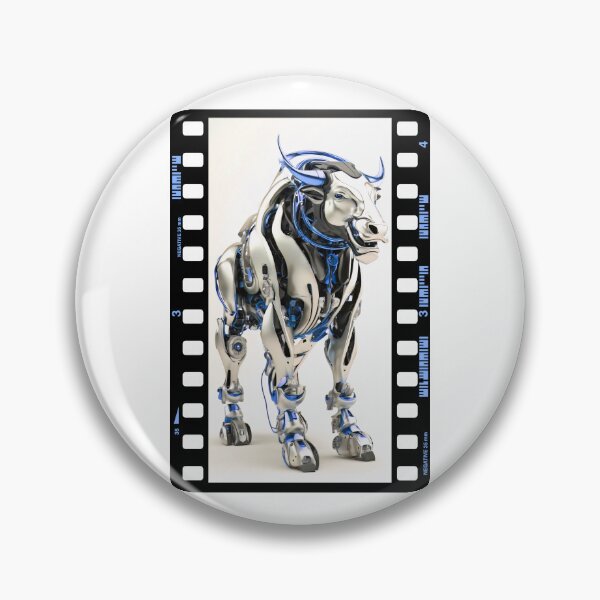 Item preview, Robot animals technology. Bull. designed and sold by Drone-tees.