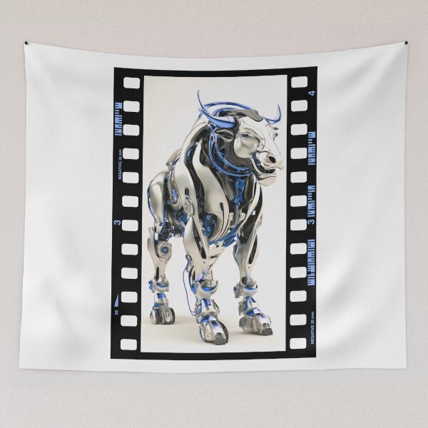 Item preview, Robot animals technology. Bull. designed and sold by Drone-tees.