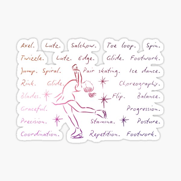 Item preview, Love figure skate designed and sold by Wayo29.