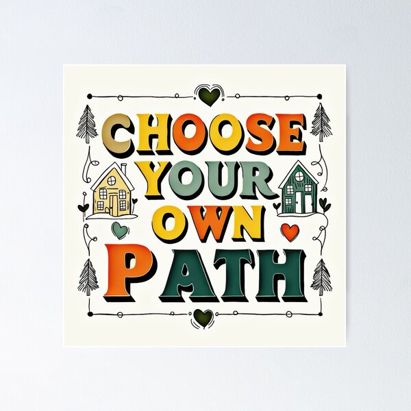 Item preview, Choose Your Own Path 10 designed and sold by Zeir Shop.