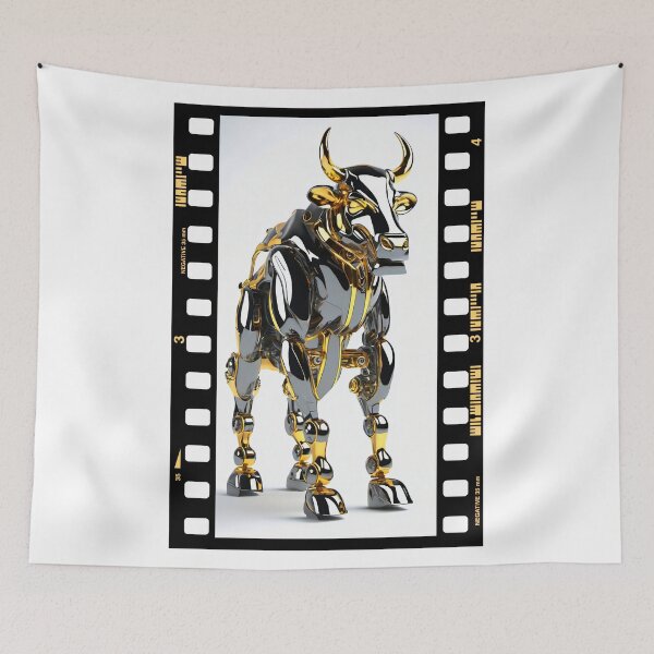 Item preview, Robot animals technology. Bull. designed and sold by Drone-tees.