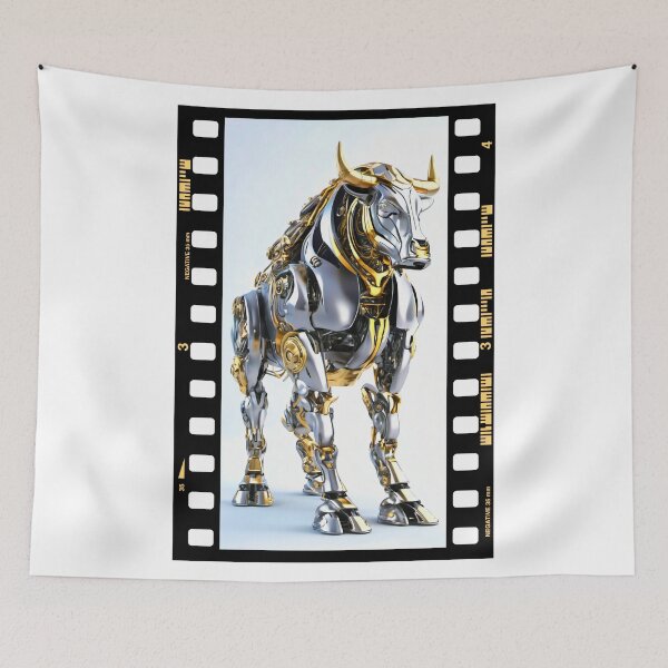 Item preview, Robot animals technology. Bull. designed and sold by Drone-tees.