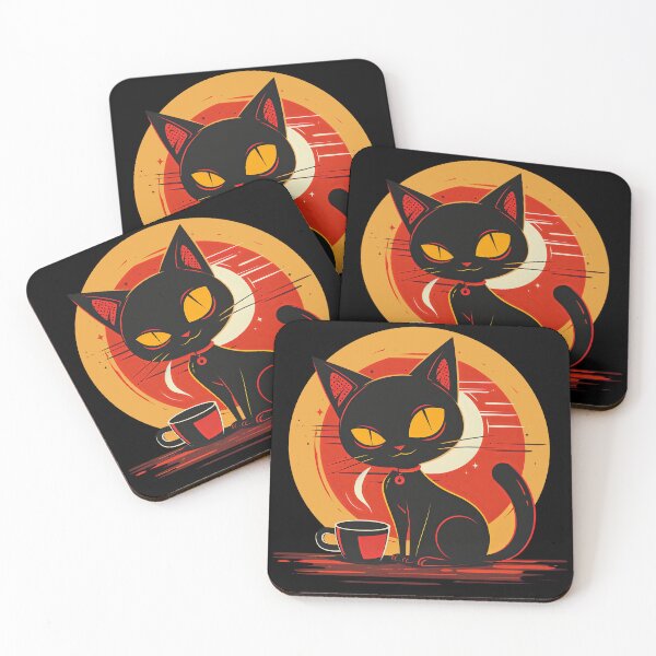 Item preview, Coffee Catz - Affogato designed and sold by GloriousIdiot.