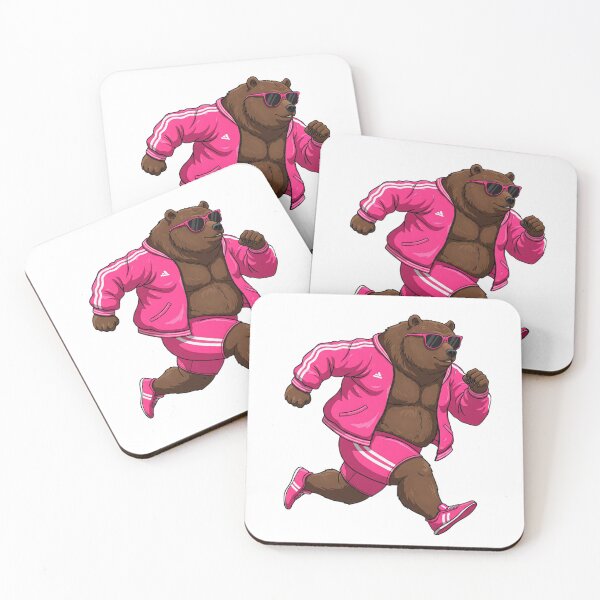 Item preview, marathon athlete bear designed and sold by ThirtyNumber.