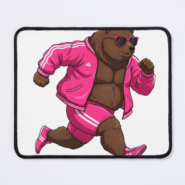 Item preview, marathon athlete bear designed and sold by ThirtyNumber.