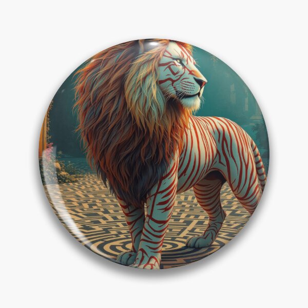 Item preview, Courtyard Lion designed and sold by HabitableMoons.