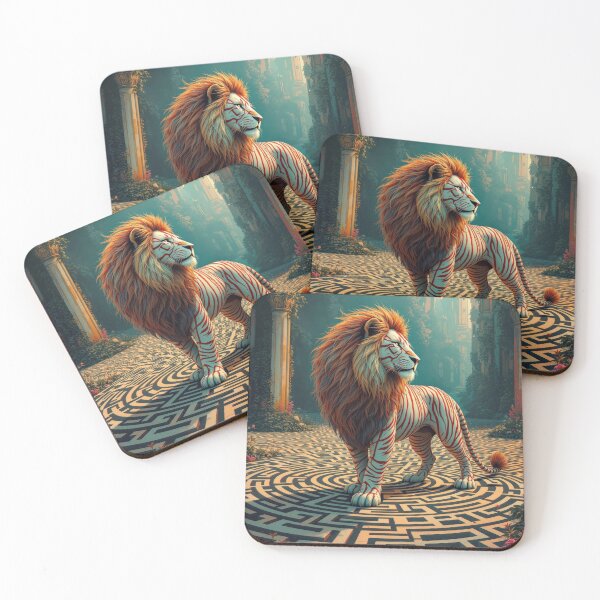 Item preview, Courtyard Lion designed and sold by HabitableMoons.