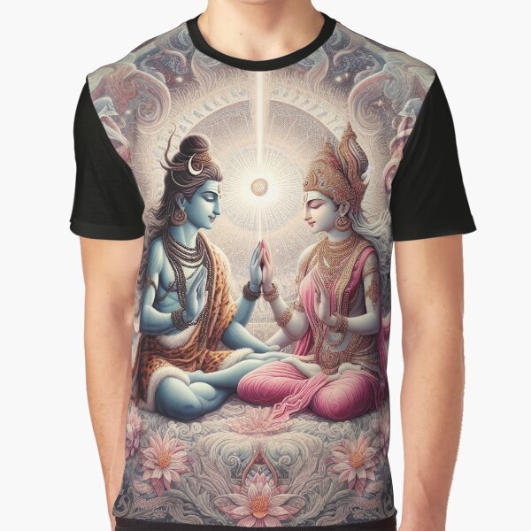 Aperçu de l'œuvre Seigneur Shiva, Shakti, Équilibre Divin créée et vendue par ApproachingZion.