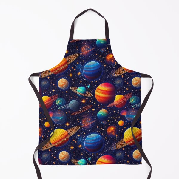 Artikelvorschau, Lebendige Planeten mit leuchtenden Ringen und abstrakten Sternbildern entworfen und verkauft von Designbes.