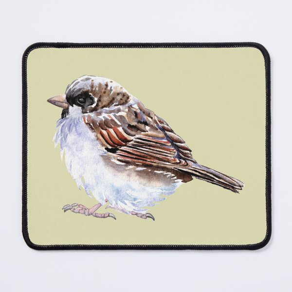 Artikelvorschau, Spatz Aquarell entworfen und verkauft von EwieEnte.