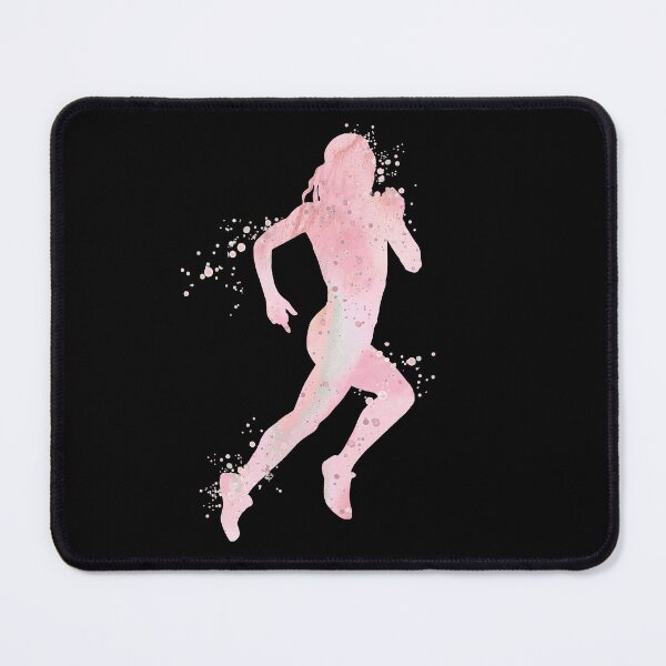Item preview, Girl Runner Art Watercolor Gift designed and sold by LotusGifts.