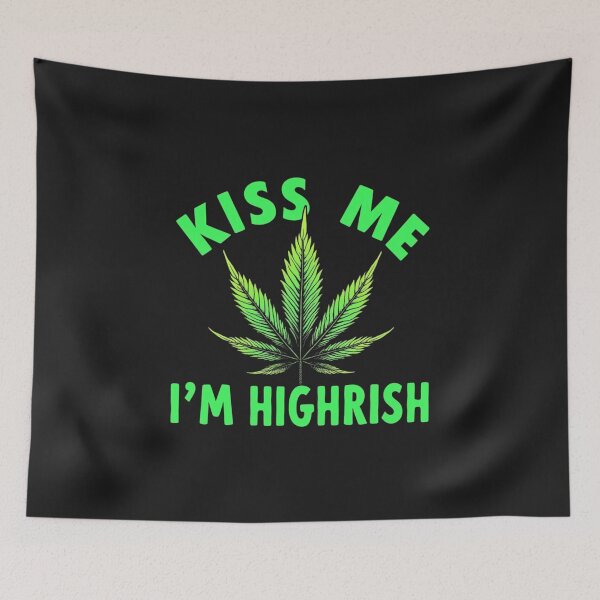 Item preview, St. Patrick's Day Kiss Me I'm Highrish designed and sold by Alex Songs.