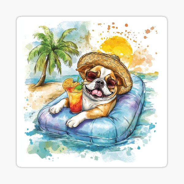 Item preview, Sandy Paws and Sunny Days designed and sold by NelenaArt.