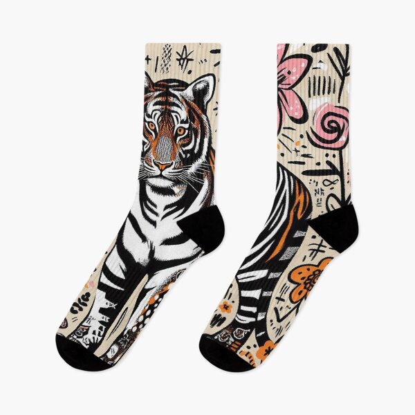 Item preview, Floral Tiger Majesty designed and sold by zzz888.